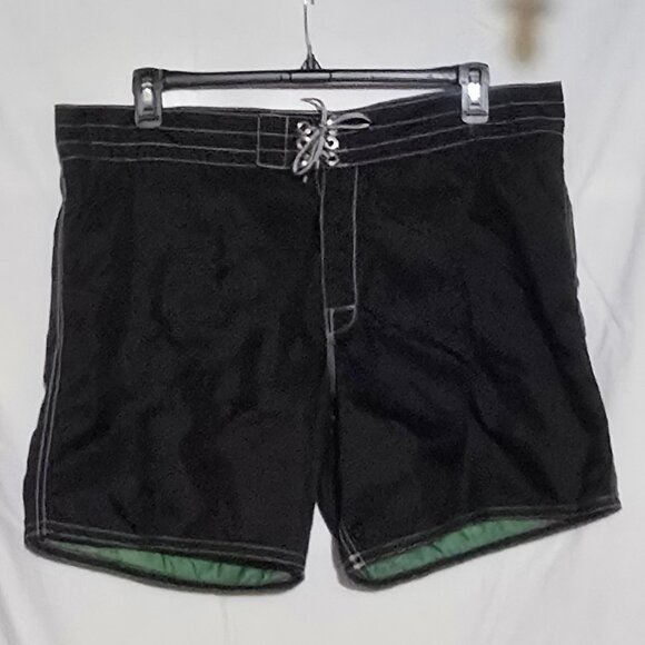 Birdwell Beach Britches #310 17" Board Shorts -Black - Sz 40* - Picture 1 of 6
